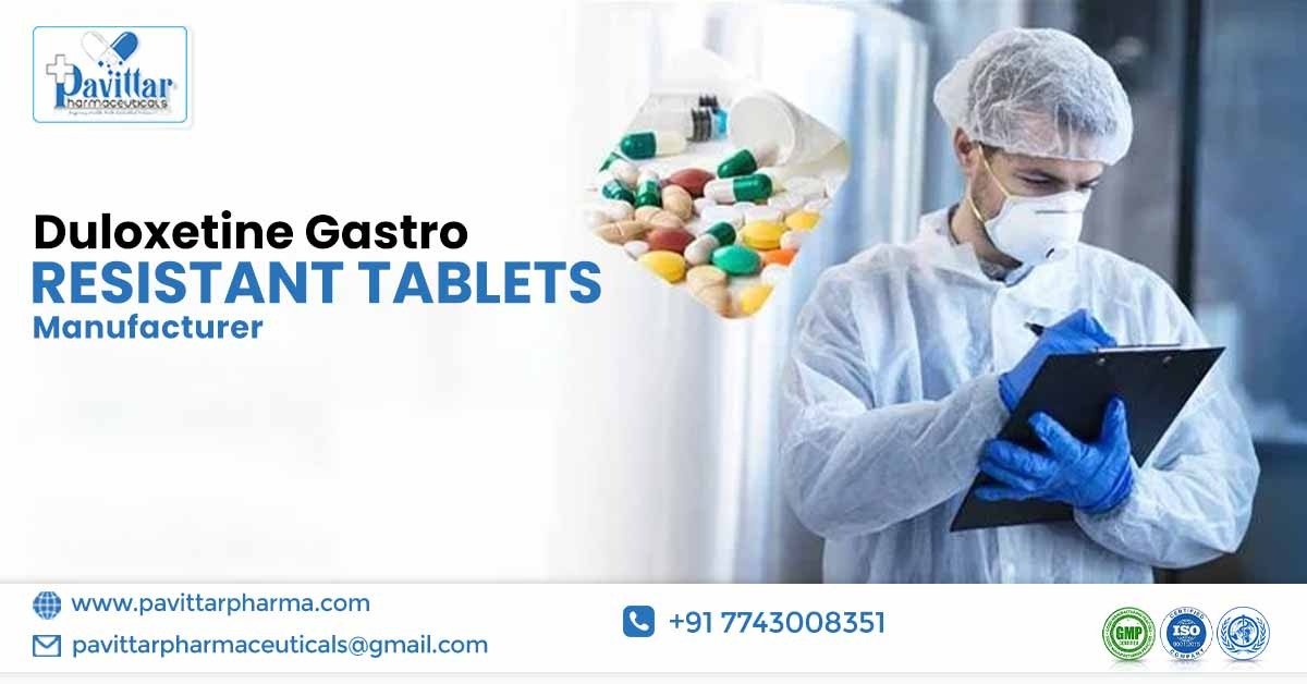 What Are Duloxetine Gastro Resistant Tablets 20 mg, and How Do They Work?